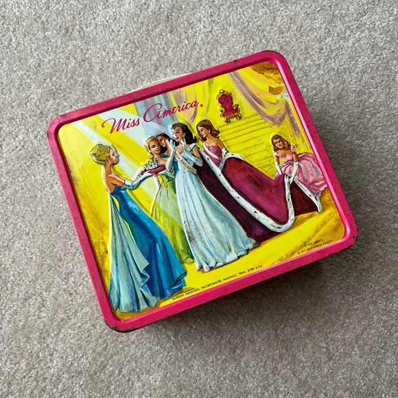 Vintage 1972 Miss America Vintage Lunch Box - Picture 8 of 8